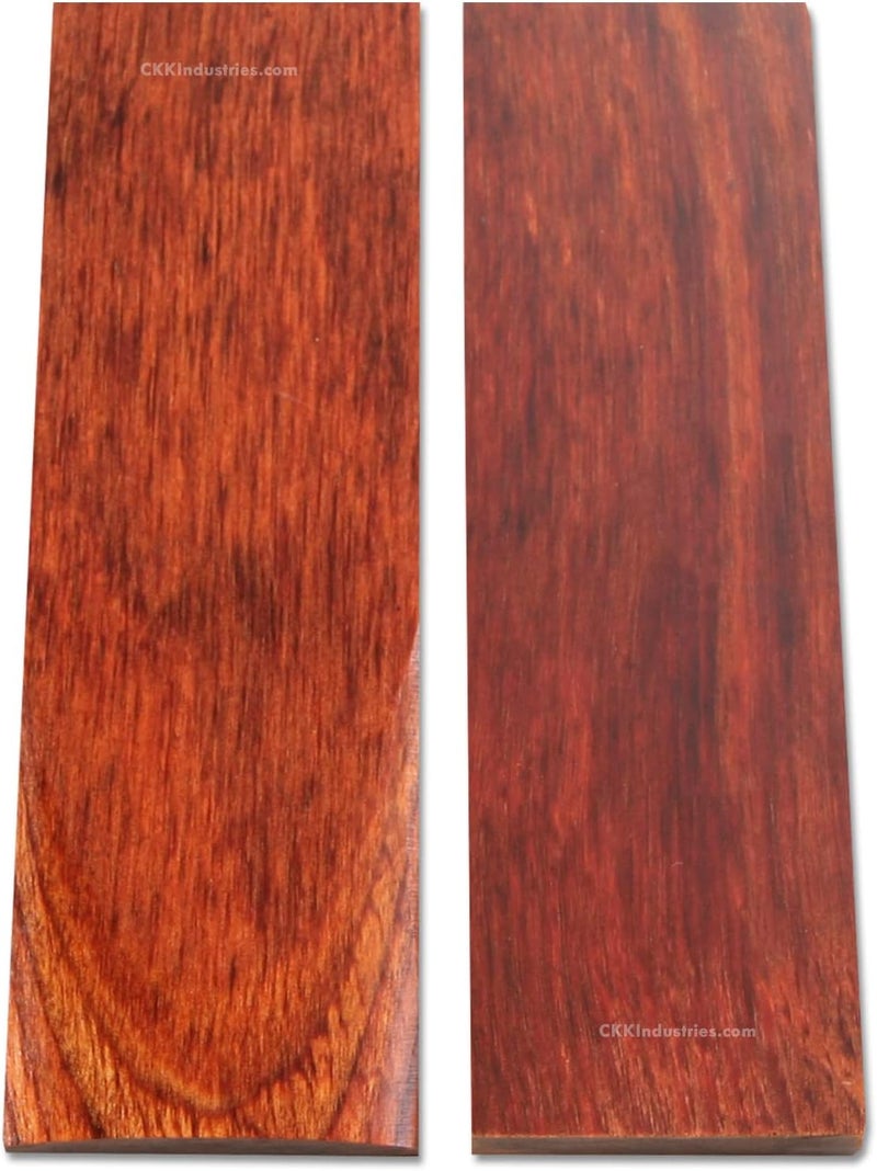EZSMITH Dymalux Handle Scale Set - (Layered) - (Cocobolo) - (Cocobolo) - (5.0 x 1.5 x 0.250) - Custom Handle Material - Image 2